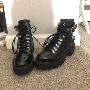 Chunky Combat Boots